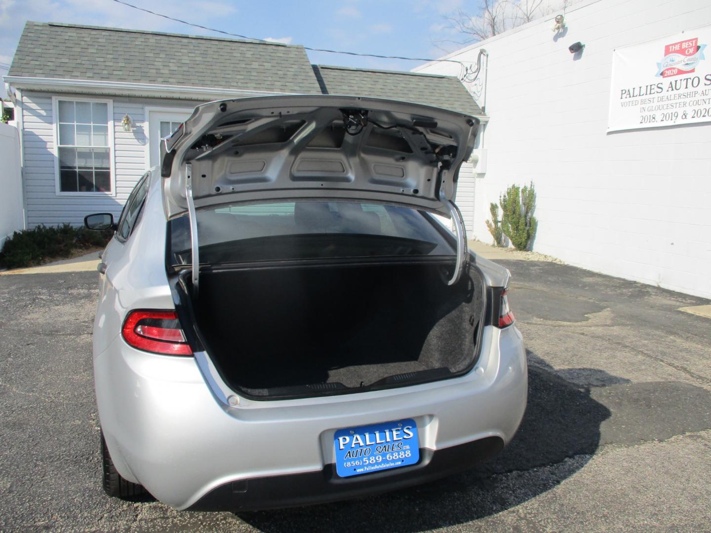 2013 SILVER Dodge Dart (1C3CDFAA4DD) , AUTOMATIC transmission, located at 540a Delsea Drive, Sewell, NJ, 08080, (856) 589-6888, 39.752560, -75.111206 - Photo#22